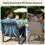 Steel 2-Person Rocking Seating Group with All-Weather Wicker Back, Cushions & Coffee Table-1863531793