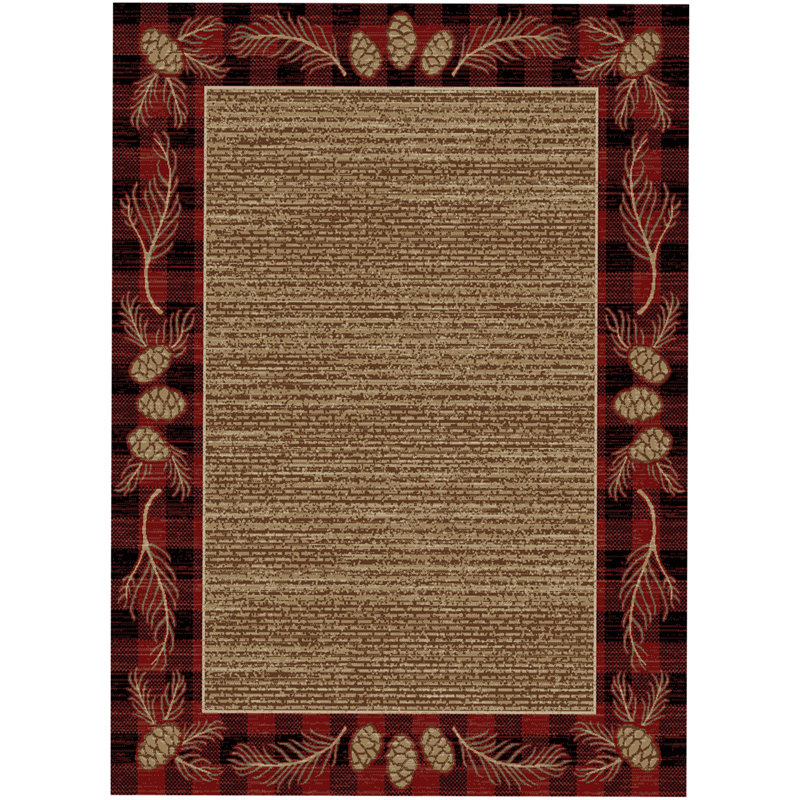 Tapis Hearthside, Rectangle 2 pi 3 po x 3 pi 3 po