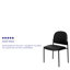 Comfort Stackable Steel Side Reception Chair-484942878-484942875