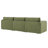 Deandre 115.7'' Boucle 3-Piece Modular Sofa-1574565146