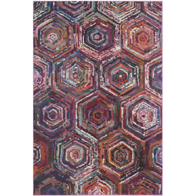 Chana Performance Geometric Rug