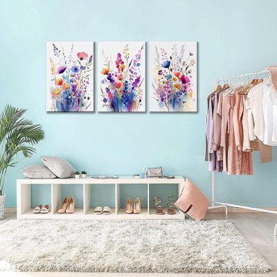 3 Piece Wrapped Canvas Print