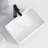 PLUSTEEL 16'' Ceramic Rectangular Vessel Bathroom Sink