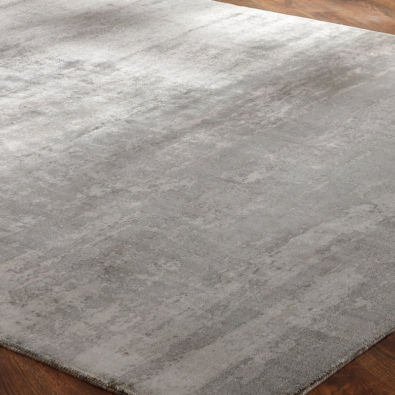 Eclectic Area Rug in Gray, Rectangle 2' x 3'