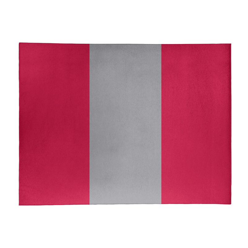 Chenille Striped Indoor Rug, Rectangle 5' x 7'