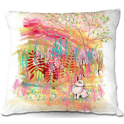 Couch Cotton Tail Bunny Rabbit Throw Pillow