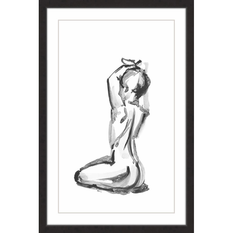 Stretch par Marmont Hill - peinture encadrée, H 45 po x l 30 po x P 1,5 po