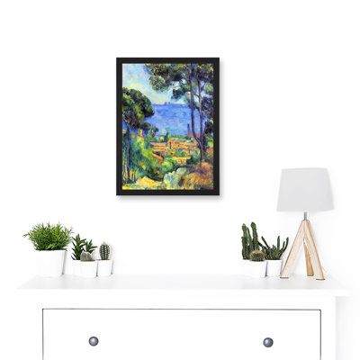 View Of L'Estaque And Chateaux D'If - Single Picture Frame Painting