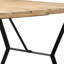 Cambria Rectangular Wood Top Dining Table-93652378-93652379