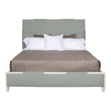  Thom Filicia Home Chatfield California King Upholstered Low Profile Panel Bed