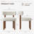 Upholstered Solid Wood Dining Chair Side Chair-2006755420