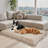 6 Sizes Ultra Plush Pet Dog Bed, Fluffy Anti Anxiety Dog Cage Bed Mattress With Non-slip Bottom, Removable Waterproof Cover, Machine Washable-1953159309-1952527553