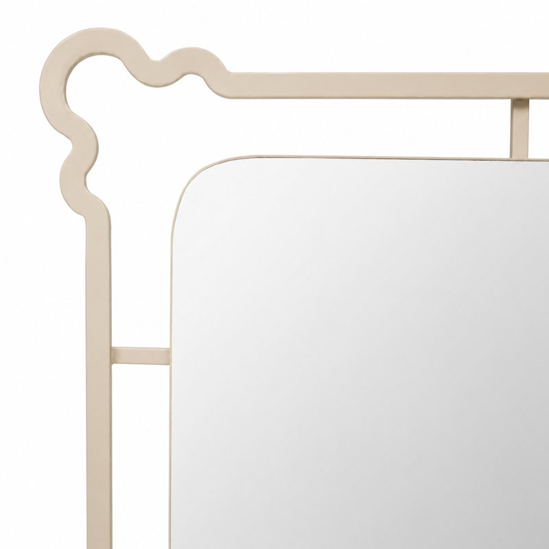 Victoria Mirror, 47" x 31.5", Aged Brass