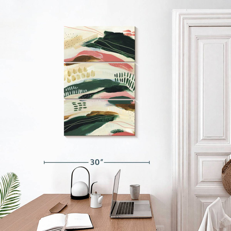 Avery Tropical Flow Abstracts Pattern II, 32" H x 20" W