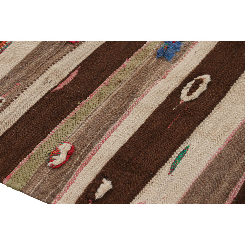 One-of-a-Kind 3'7”x7'4” Hand Knotted Area Rug