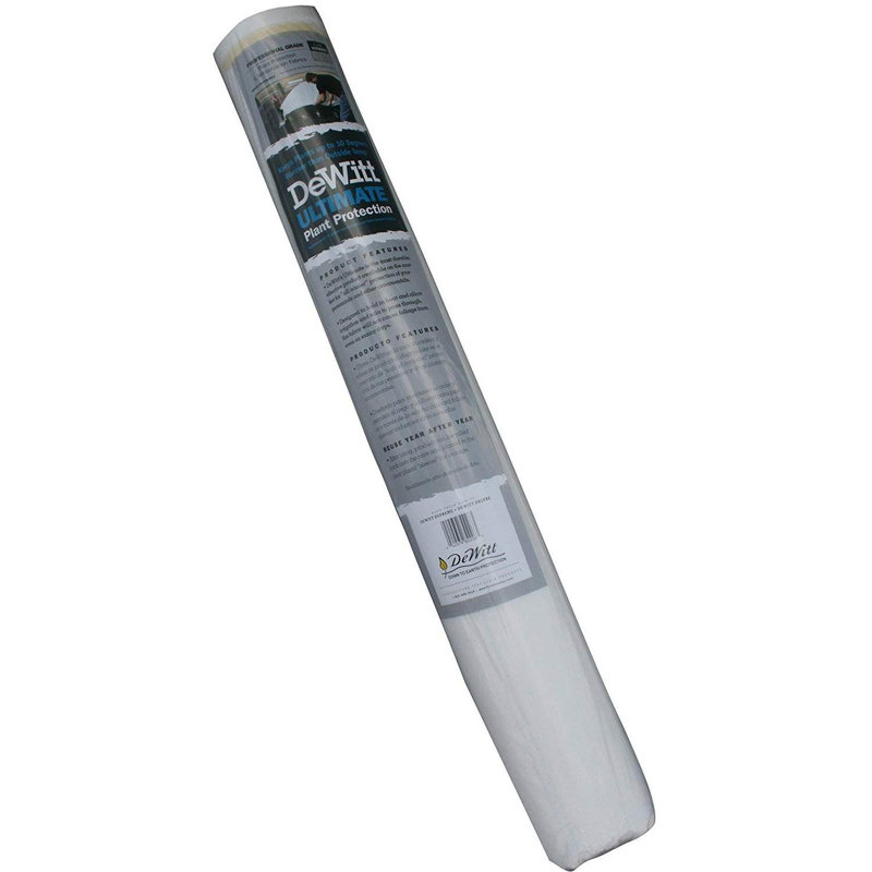DeWitt 6' x 50' White Plant Protection Cloth Frost Blanket