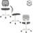 Rolling Office Chair With Mesh Backrest-2001582795
