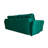 94.5" Flared Arm Sofa Bed with Reversible Cushions-1642942604