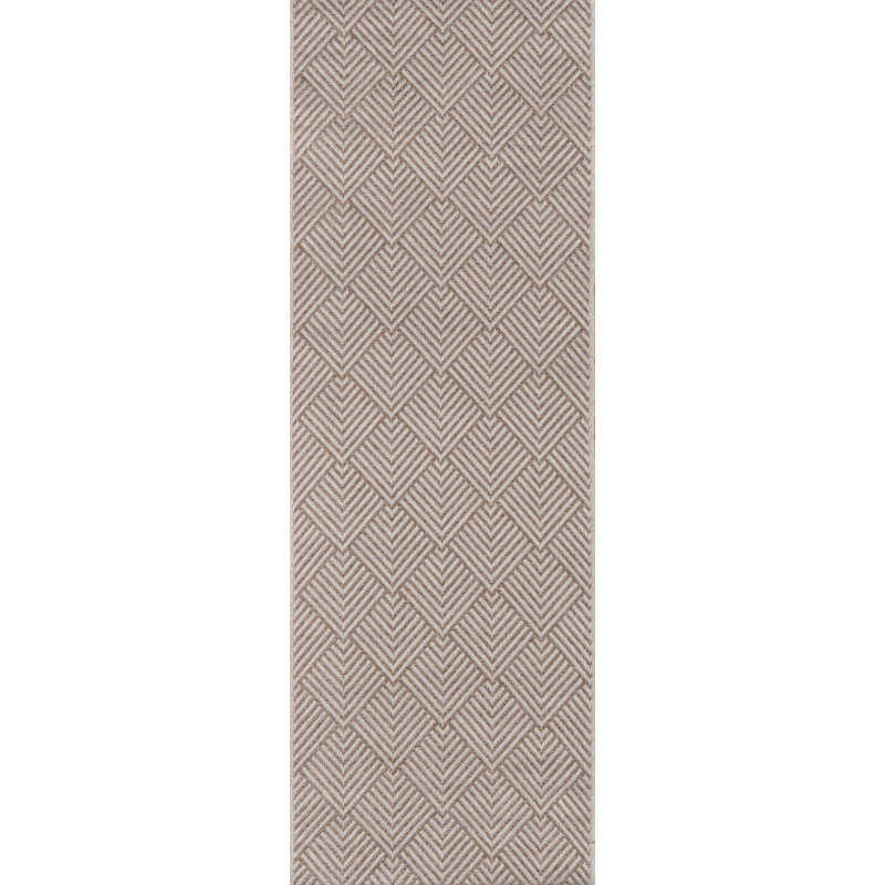 Rosalia Beige Rug, Runner 2' x 10'