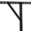 Support de rangement pour garage 2X8ft