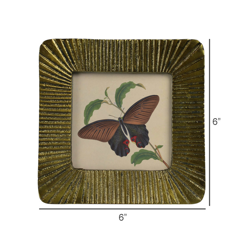Picture Frame, Antique Gold - 4X4