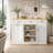 Multi-Functional Storage Sideboard,Kitchen Island Table-25350723