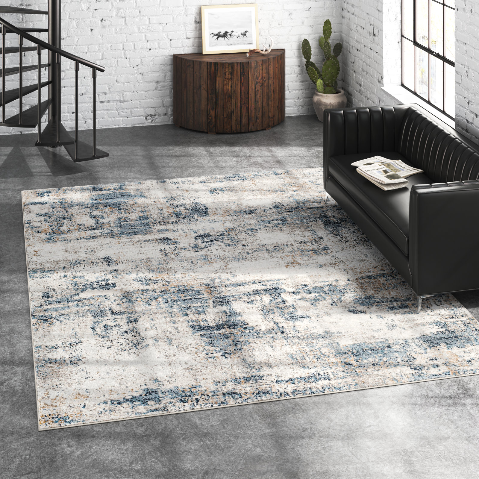 Steelside™ Lemaire Performance Rug | Wayfair