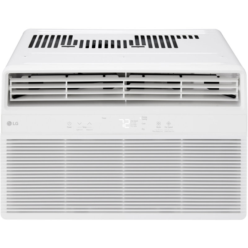 LG 6,000 BTU White Window Air Conditioner with Remote