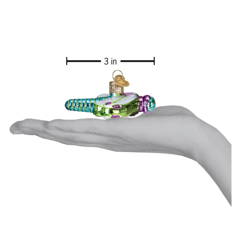 Ornement figurine suspendu allure délicate libellule