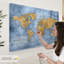 Carte du monde personnalisée Pin's Touch Alive II-1808520375-1811808024