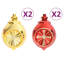 20cm Solid Colour Bauble