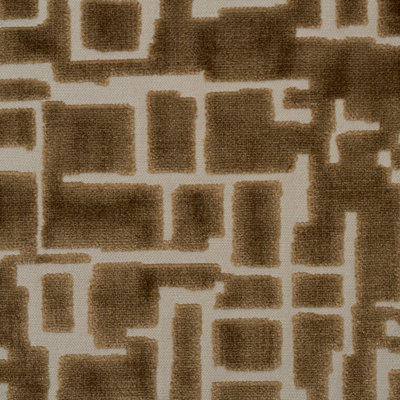 Maze Cut Velvet Upholstery Fabric