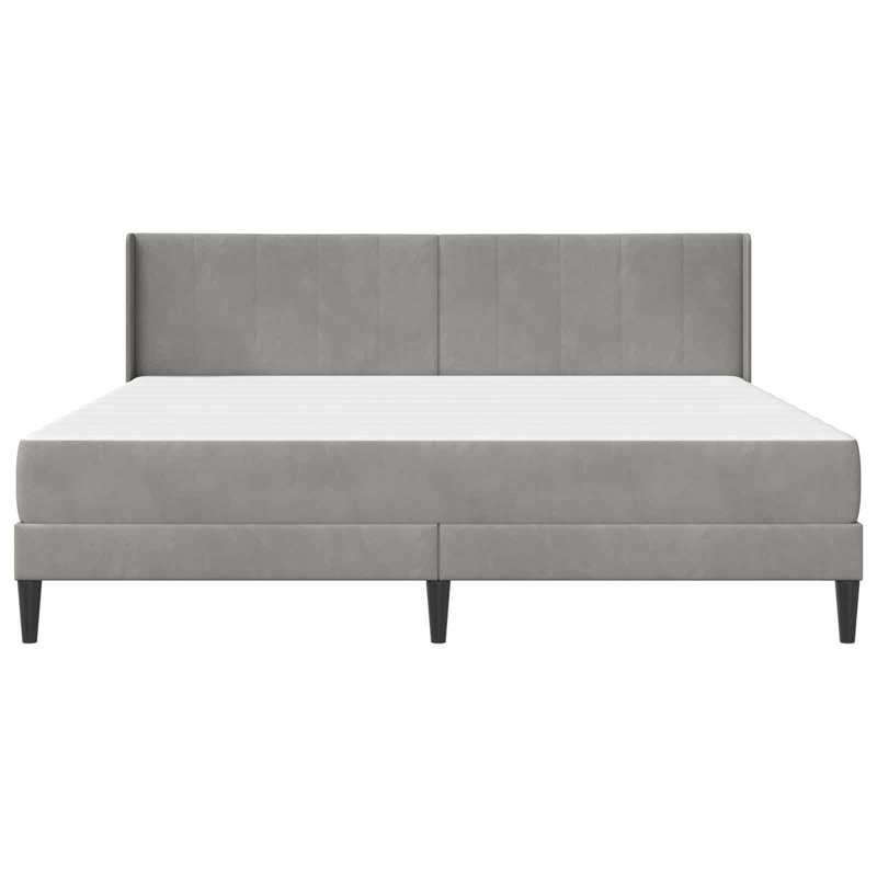 Bed, Light Grey, Super King (6')