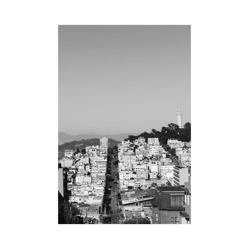 San Francisco XVII by Bethany Young - Print on Canvas, Wrapped Canvas, 66.04cm H x 45.72cm W x 1.91cm D