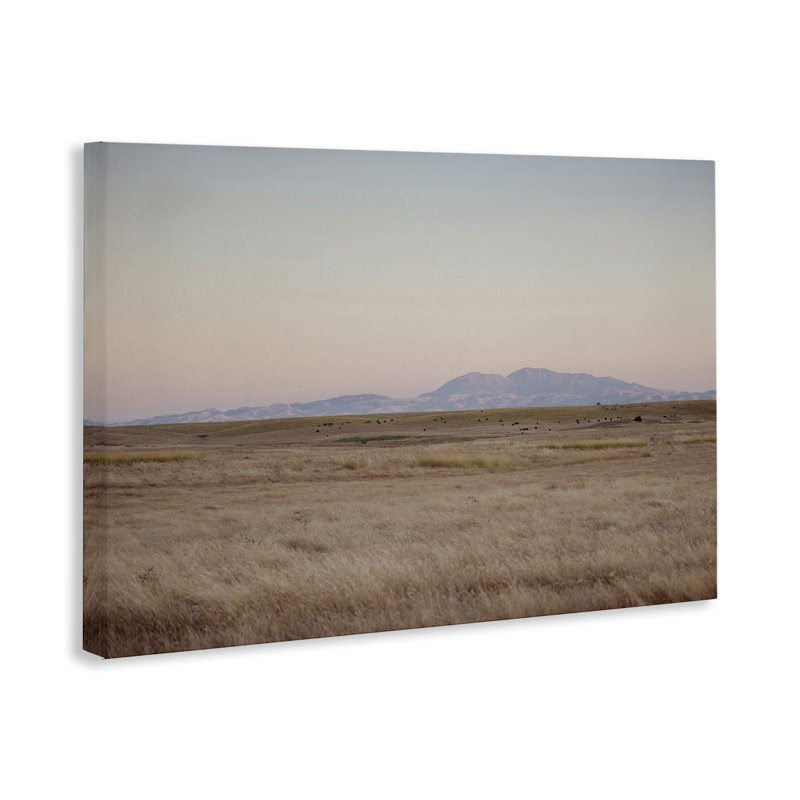  «Grizzly Island View», art mural sur toile par Crystal Lynn Collins, H 16 po x l 24 po
