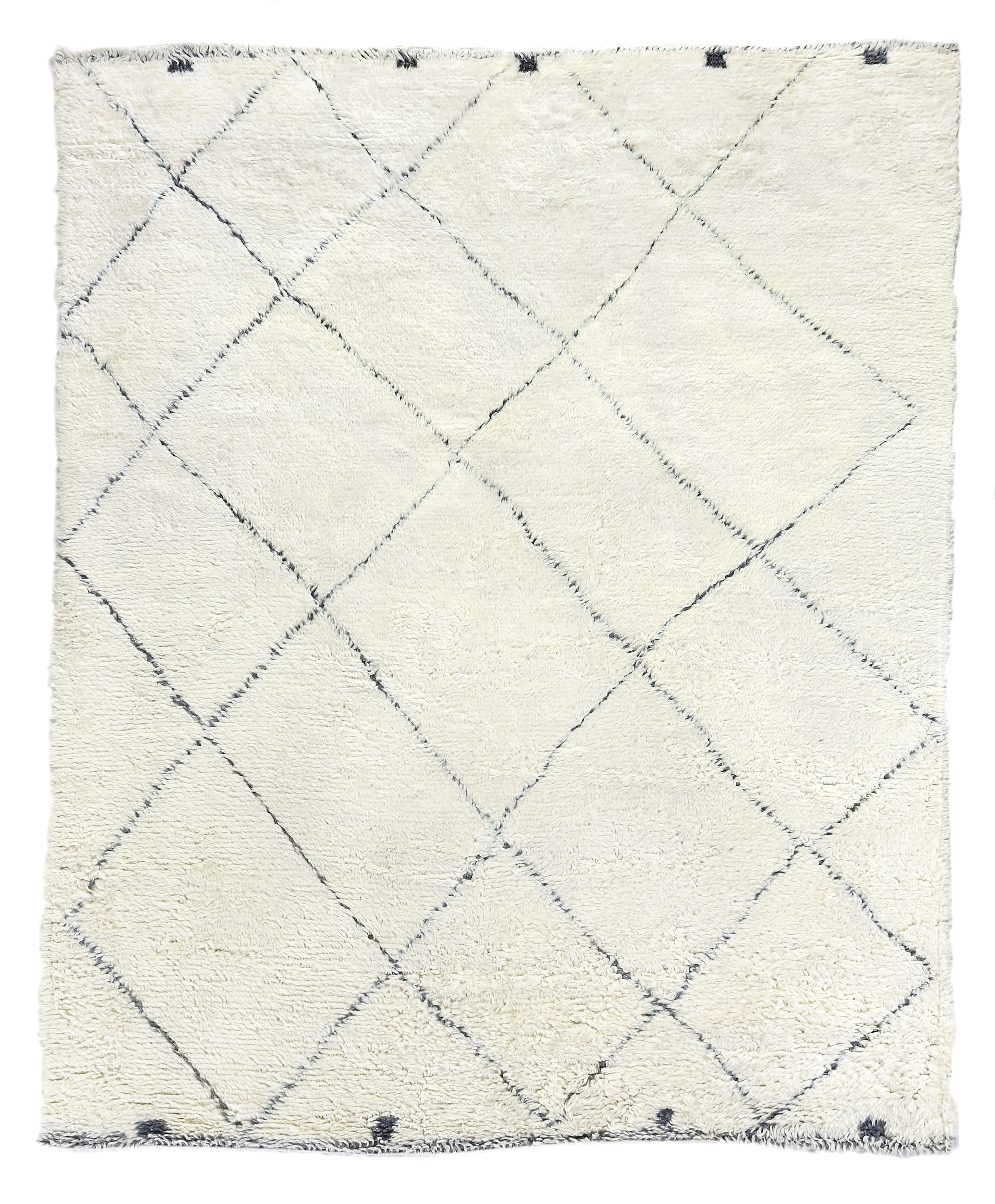 Numa Charcoal Hand Knotted Wool Rug