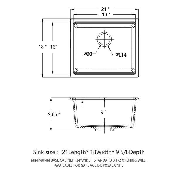 Dimensions du produit