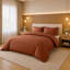 Microfiber Striped Duvet Cover Set with Pillowcases Included-120238772-120238776