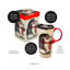 Tasse de voyage en céramique 17 onces hedgehog Glenwood