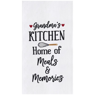 Torchon de cuisine brodé Grandma's Kitchen