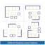 Ensemble de salle à manger d'extérieur en osier 7 pièces, canapé modulaire d'extérieur beige à 9 places avec repose-pieds et table de salle à manger pour jardin