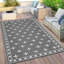Tapis d'extérieur réversible imperméable 9 pi x 18 pi, tissage de paille en plastique, tapis de patio léger et facile à nettoyer pour terrasse, cour, camping ou véhicule récréatif, gris-1732641905-1732641904