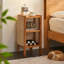 30cm W Solid Wood Bedside Table-575485204