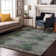 Premium Machine Washable Cerrito AMF557 Purple Rug