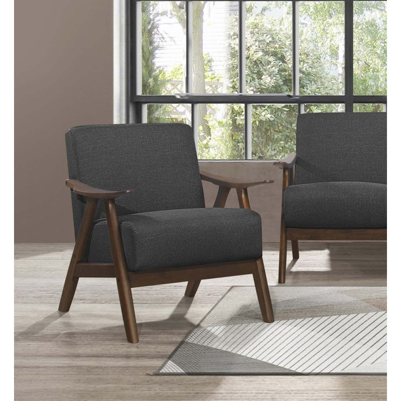 Chaise d'appoint rembourrée en tissu 1pc