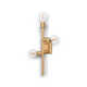 Julieta 3 Light Steel Dimmable Wallchiere