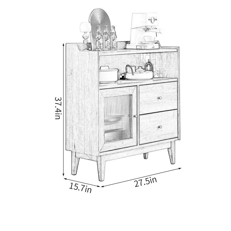 Buffet 27,5 po
