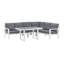 Iman-Zoya Metal 5 - Person Seating Group with Cushions-70920777