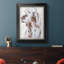 «Sitting Dog III», toile encadrée de qualité supérieure - prête à être accrochée-1140598435-1140598433