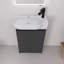 Lavabo de meuble-lavabo autoportant en céramique 23 po-268701874